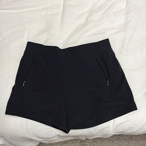 Black Lightweight Athletic Shorts